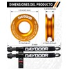 DAYDOOR 56,000 LBS Soft Shackle Recovery Kit, 1/2" x 22"