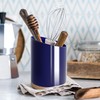 KITEISCAT Large Ceramic Utensil Holder for Kitchen Counter, Modern Crock