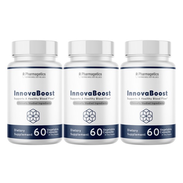 pharmagetics InnovaBoost Supports a Healthy Blood Flow - 3 Bottles