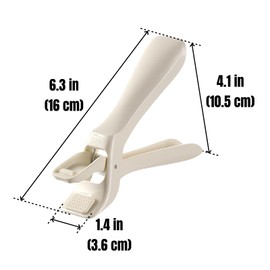 2 PCS Hot Plate Gripper Tongs Anti-Scalding Kitchen Tongs Dish Plate Gripper Plate Clip Bowl Clip for Safely Handling Hot Plates, Bowls, Pizza Pans, Air Fryers, and Microwave Oven Dishes