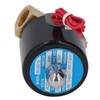 Brass Electric Solenoid Valve Female Thread 1 Way Flowing Normally