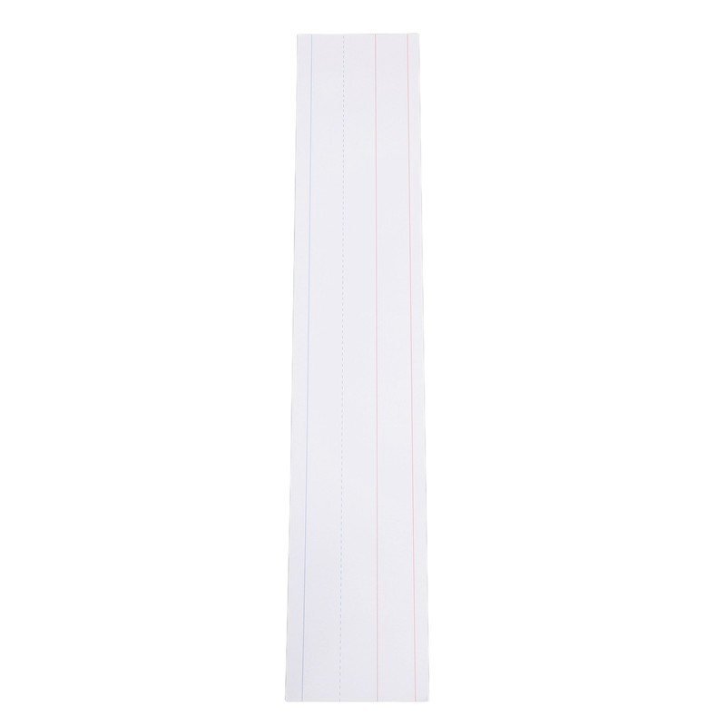 50pcs Dry Erase Sentence Strips Reusable White Lined Writing Sentence