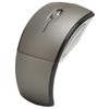 Akozon Folding Wireless Mouse, Receiver for PC Laptop Foldable Computer