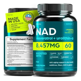 Thinbi Nad Complex 8457mg Resveratrol  Urolitina-a 60 Caps                                                                                            