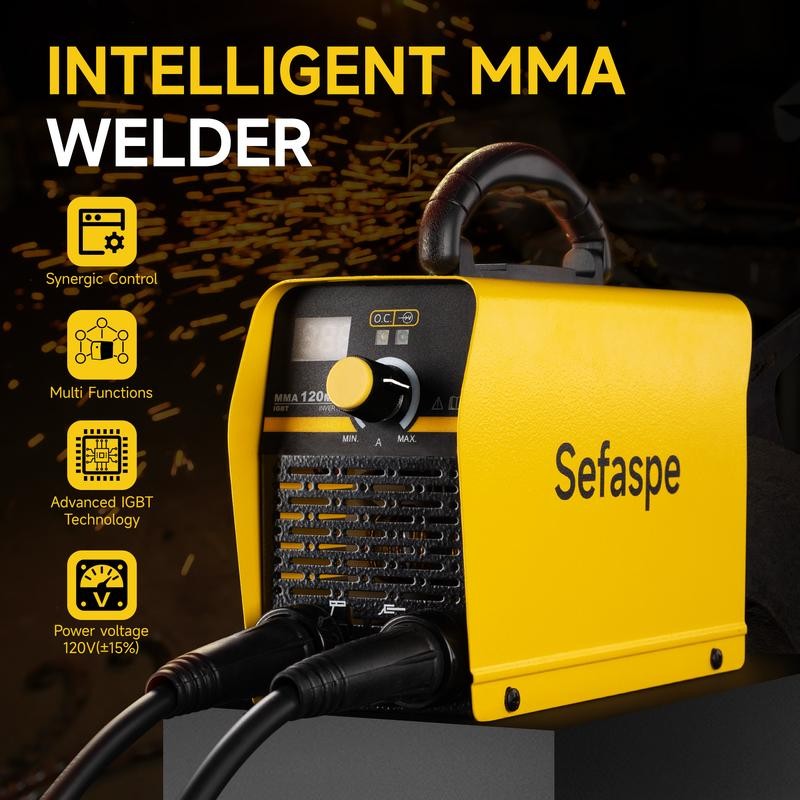MMA120 Stick mini Welder 110V 120A IGBT Portable Synergic Stick