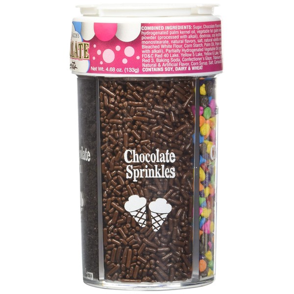 Dean Jacob's 4in1 Chocolate Accents ~ 4.68 oz.