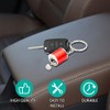 Jsorum Six Speed Manual Transmission Gear Shift Fidget Toy Keychain,