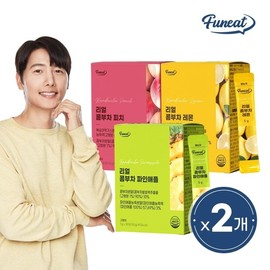 Furnit fermented carbonate lactobacillus Real combucan 3 species 2 boxes / 퍼니트 발효탄산 유산균 리얼 콤부차 3종 2박스
