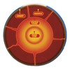 Toysmith Squishy Planet Earth Ball - Earth's Core Squeeze Stress