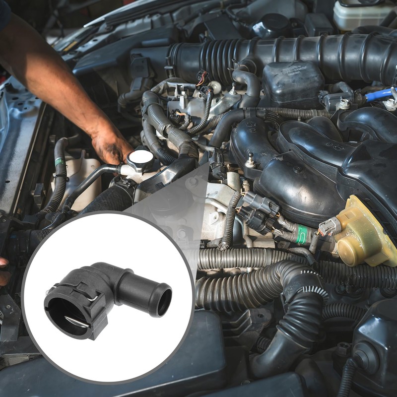 A ABSOPRO Coolant Hose Upper No. 1K0122291H for Volkswagen Passat