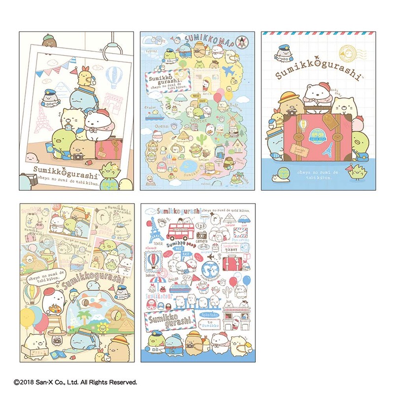 ナカバヤシ 5冊BOX ポケットアルバム すみっコぐらし 23901