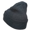 e4Hats.com Los Angeles Skyline Embroidered Long Beanie - Dk Grey