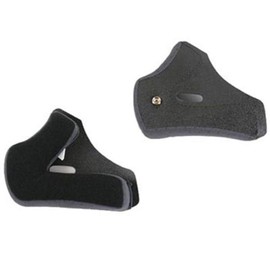HJC Helmets Symax-3 New Cheek Pads Street Motorcycle Helmet Accessories - Black / 2X-Large