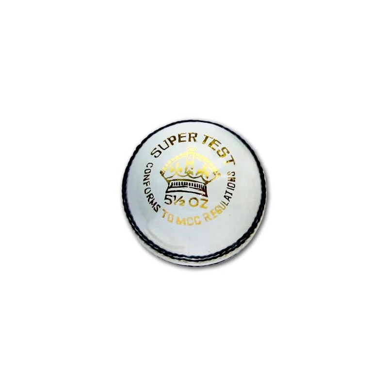 Cricket Ball - White Leather Match Quality (Adult Men's)
