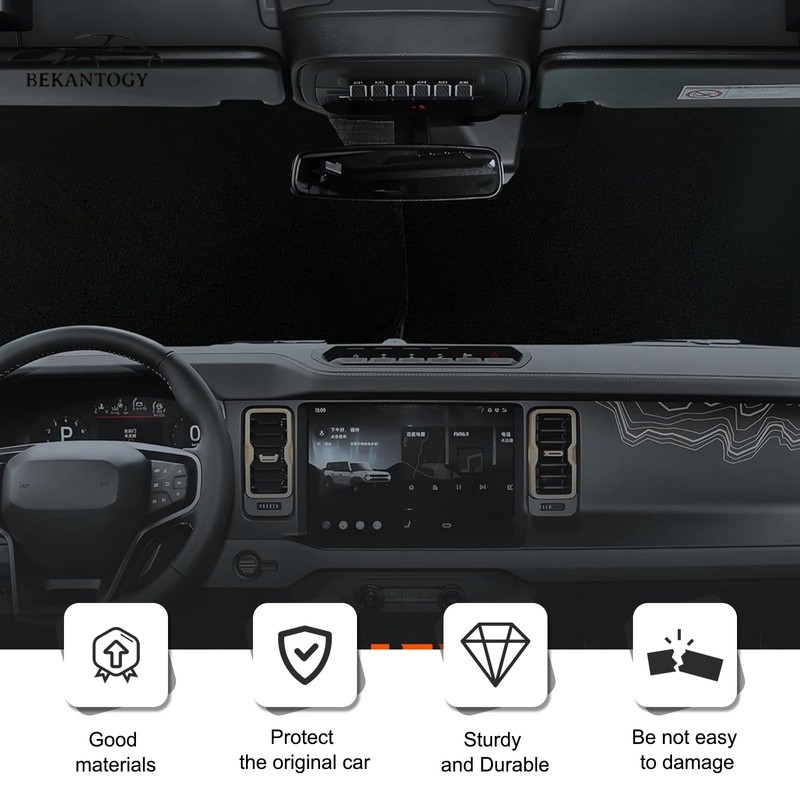 Bekantogy Car Windshield Sun Shade Fit Compatible with Le-xus GX