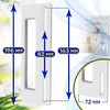 MONTERAL Fridge Handle 196 mm with Worm Spacing 82-163 mm