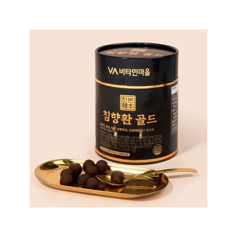 Vitamin Village 비타민마을 한본 침향환 골드 100환 x 2박스 (총200환)