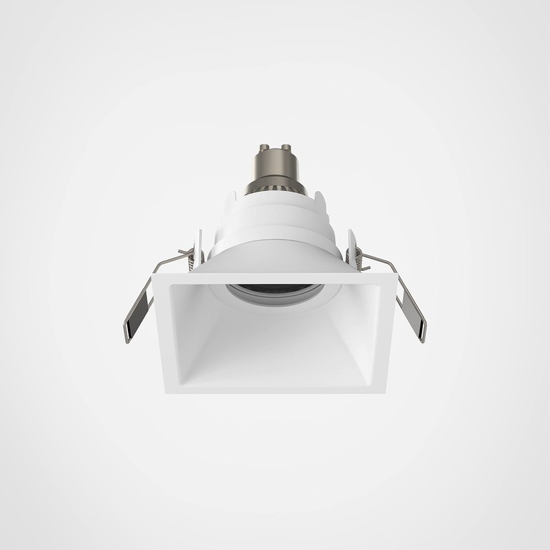 Astro Minima Slimline Square Fixed Fire-Rated IP65 Bathroom Downlight -