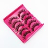 LALAFINA 45pairs Reusable Simulation Eyelashes Natural Look Multi-layer Lashes for
