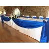 Satin Table Runners Royal Blue Table Runner 10 Pack 12