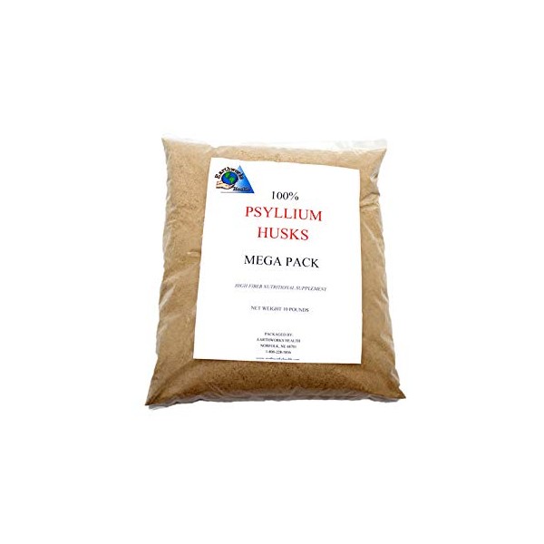 Earthworks Health Feed Grade Psyllium Husk Powder 10lb Bag