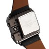 OULM Luxury Quartz Watch Men Square Dial Leather Band Watches