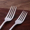 Bisda Silverware Set, 20 Piece Premium 18/8 Stainless Steel Hammered
