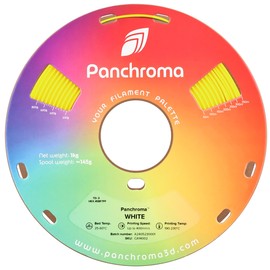 Polymaker Panchroma Neon PLA Filament 1.75mm Yellow, 1.75 Neon Yellow PLA 3D Printing Filament 1kg Spool - Panchroma 1.75 Neon Fluorescent Yellow PLA 3D Printer Filament