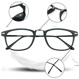 LifeArt Blue Light Blocking Glasses, Anti Eyestrain, Computer Reading Glasses, Gaming Glasses, TV Glasses for Women, Anti Glare (Purple, 1.25 Magnification)