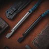 TISUR Titanium EDC Pry Bar, Keychain Prybar Multitool With Beer