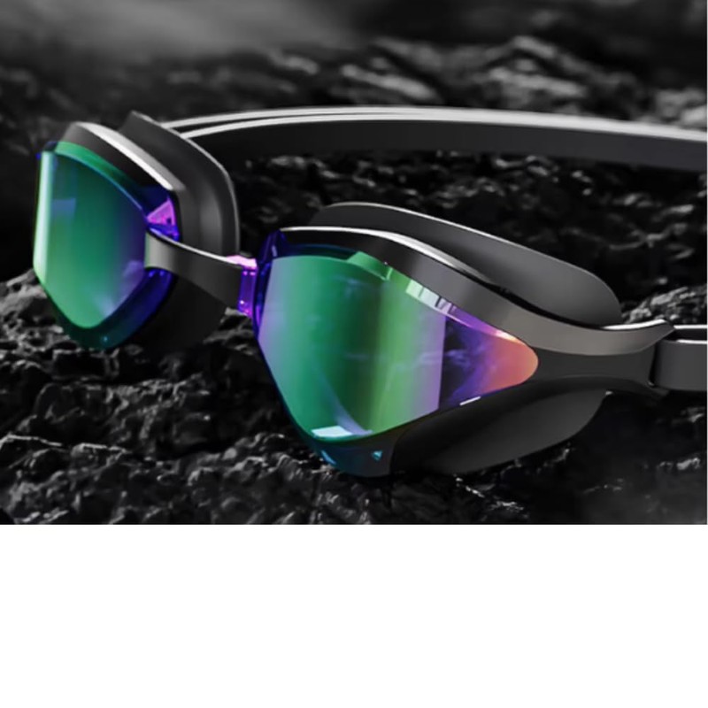 JEORGE Adult Racing Competition Swimming Triathlon Anti-Fog UV Protection Swim