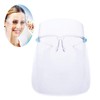 10 Packs Face Shield with Glasses, Reusable Replaceable Face Eye