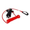 HeuroFosh 5005801 Boat Ignition Key Switch & Safety Lanyard Assembly