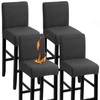 YISUN Waterproof Bar Stool Covers, Stretch Bar Stool Cover with
