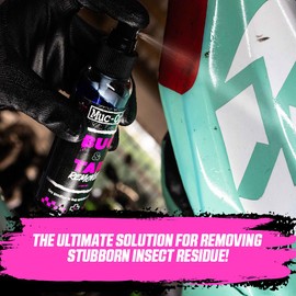 Muc-Off Bug & Tar Remover, 100ml - Biodegradable Motorcycle Cleaning Spray for Stubborn Grime and Insect Residue - Powerful Motorbike Cleaner and Car Spray