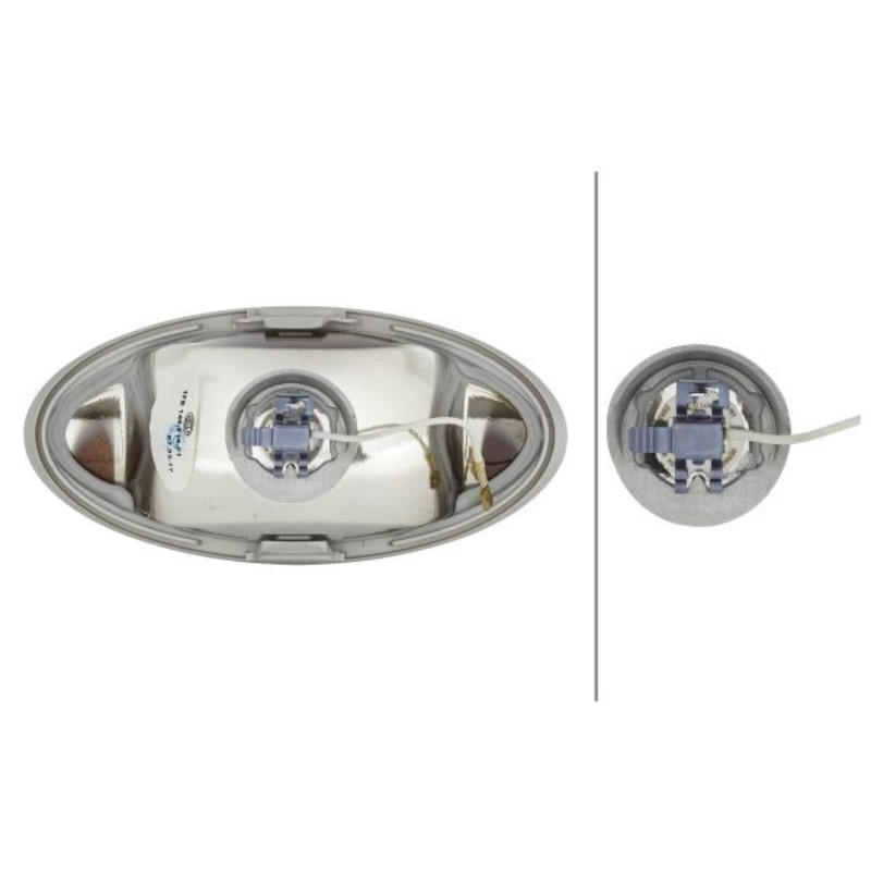 HELLA 1FB 007 892-071 FF/Halogen-Spotlight - Comet FF 300 -