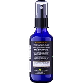 Black Earth Zeolite with Humic Fulvic Acids, Trace Minerals, for Adults and Kids Supports Gut Health, Immune Support, Digestion and Elimination and More 1oz Liquid Pump Spray Supplement (2 Pack)