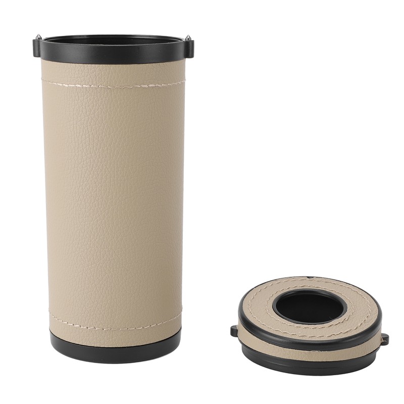 Car Tissue Holder Lightweight Leather and Tungsten Steel Car Tissues