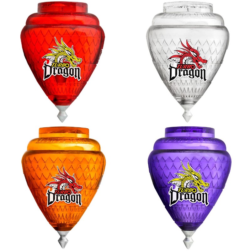 TROMPOS COMETA Spinning Toy Top, Turbo Dragon, One Size, Kid