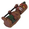 Solar Garden Outdoor Light Torch Figurine Warm Light Landscape Ground