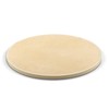Cook N Home Pizza Grilling Baking Stone with Scraper, Heavy
