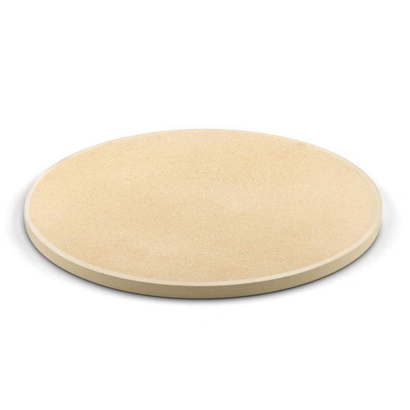 Cook N Home Pizza Grilling Baking Stone with Scraper, Heavy