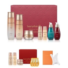 Sooryehan Bichaek Ginseng Special Set + Sooryehan Free Face Gwasha + Bichaek Ginseng 3 Types GWP + Fermented Efficacy Ginseng Capsule Serum 1ml x 3 / 수려한 비책진생 특별기획세트 + 수려한 사은품 페이스괄사 + 비책진생 3종 GWP + 발효효윤 진생 캡슐 세럼 1ml x 3