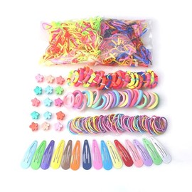 Begadol | Set para peinado de cabello niñas, Ligas, broches, pasadores y donas 780 pcs