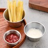 14 Pack 5 oz Ramekin Stainless Steel Condiment Sauce Cups,
