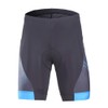 beroy Men's Comfortable Bicycle Cycling Pants, 3D Padded Bike Shorts(Blue,M)