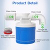 3/4" Side Inlet Water Float Valve, 2 Pack Automatic Water