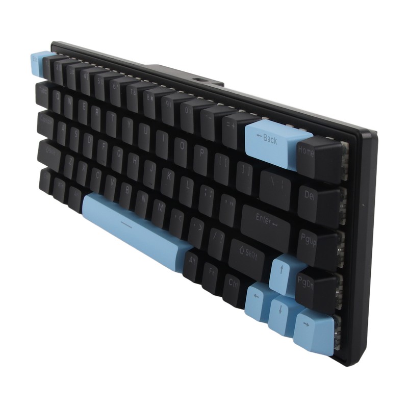 Mechanical Keyboard 68 Keys RGB Backlight Compact Wired Keyboard with