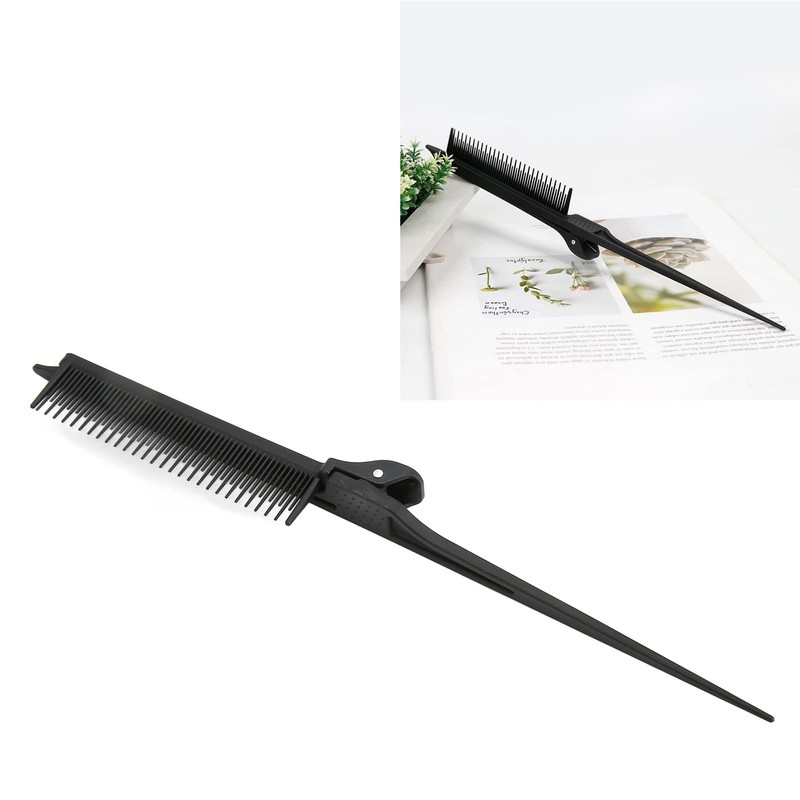 Rat Tail Teasing Clip Comb, Highlighting Comb Hair Styling Tool