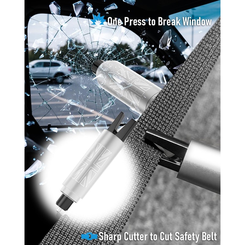 Yasco Safe Hammer Car Hammer Seatbelt Cutter Window Breaker Emergency